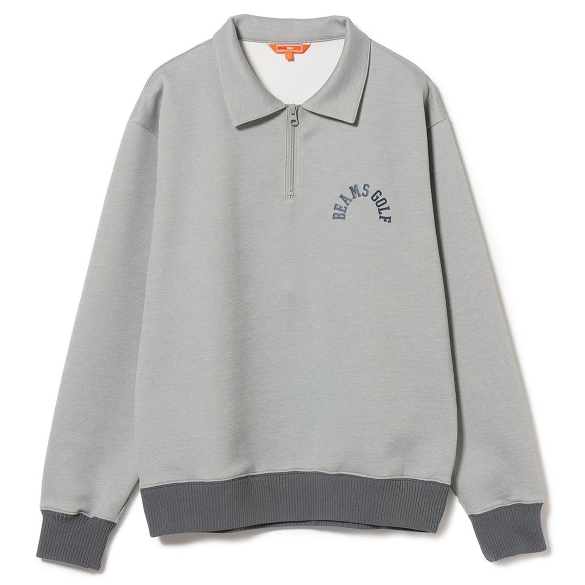 ORANGE LABEL アーチロゴ ハーフジップ プルオーバー(中間着(セーター