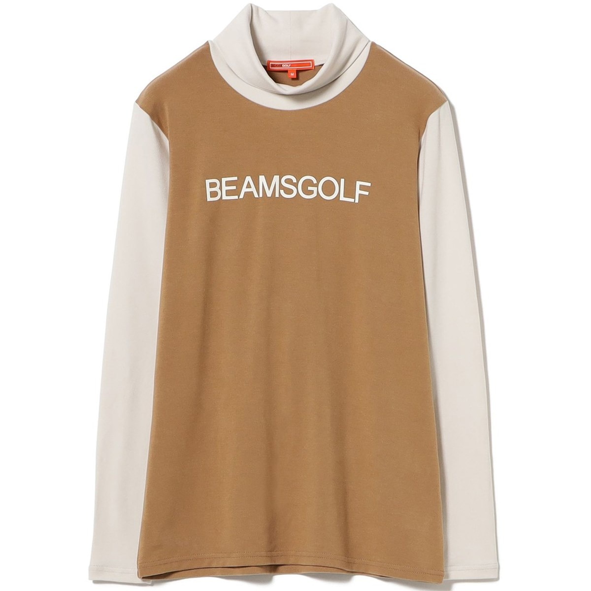 ORANGE LABEL ストレッチ ロングスリーブ モックネックシャツ レディス