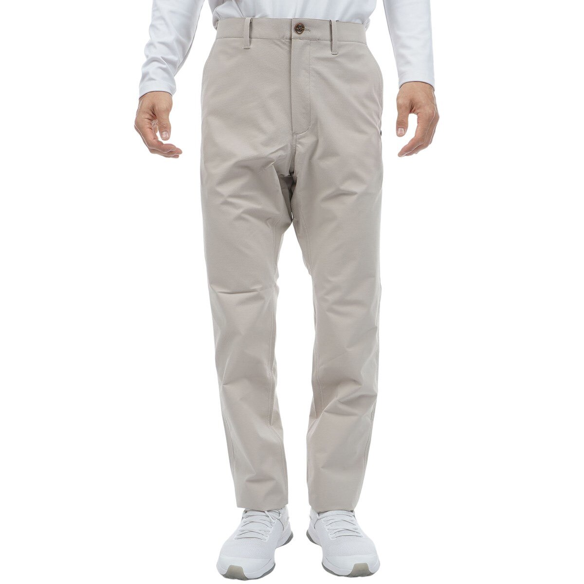 ○★新品未使用　St ANDREWS　ドビーストレッチクロップドパンツ　S　白 ドビーストレッチ起毛パンツ (MENS) | St ANDREWS（セント