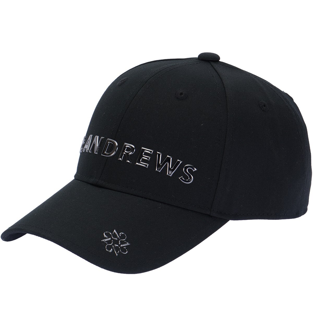セントアンドリュース　ハット　ゴルフ　帽子　st andrews ブラック ツイルロゴキャップ(【男性】キャップ)|St ANDREWS(セント