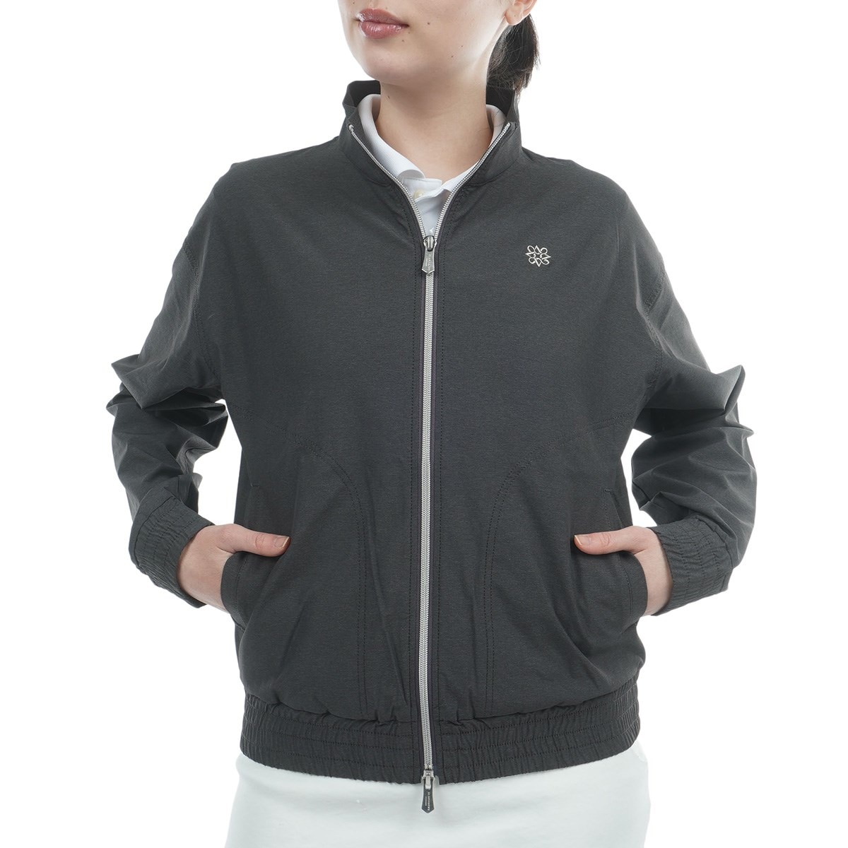 ストレッチタフタブルゾン レディス(アウター(ブルゾン、ウインド