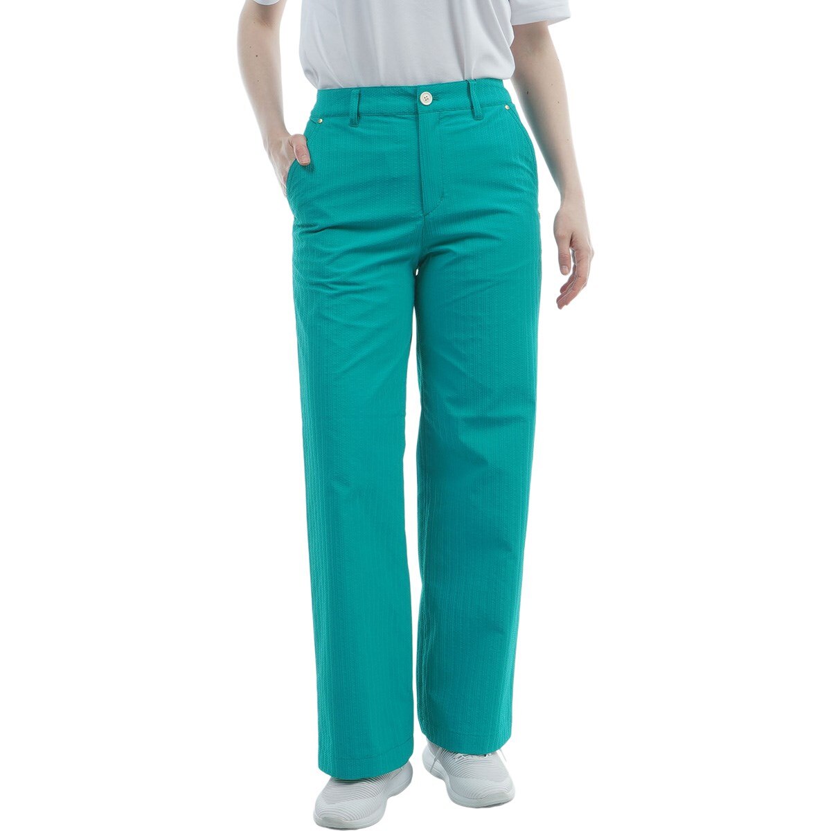 ST ANDREWS ハウンドトゥースパンツ 新品 ドビーストライプパンツ レディス(ロングパンツ)|St ANDREWS(セント