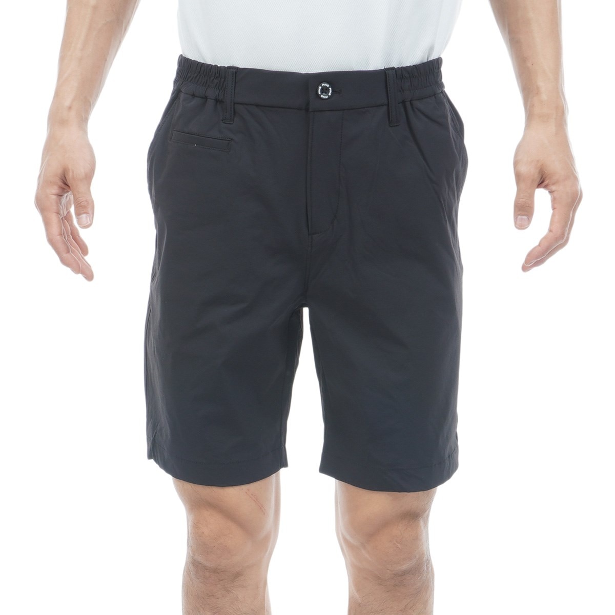 バンクレイ　ゴルフ　ハーフパンツ　ストレッチ　Dカン　ダークネイビー　ロゴ　3 ストレッチ冷感ショートパンツ(ハーフパンツ)|PING(ピン) 6216132603の