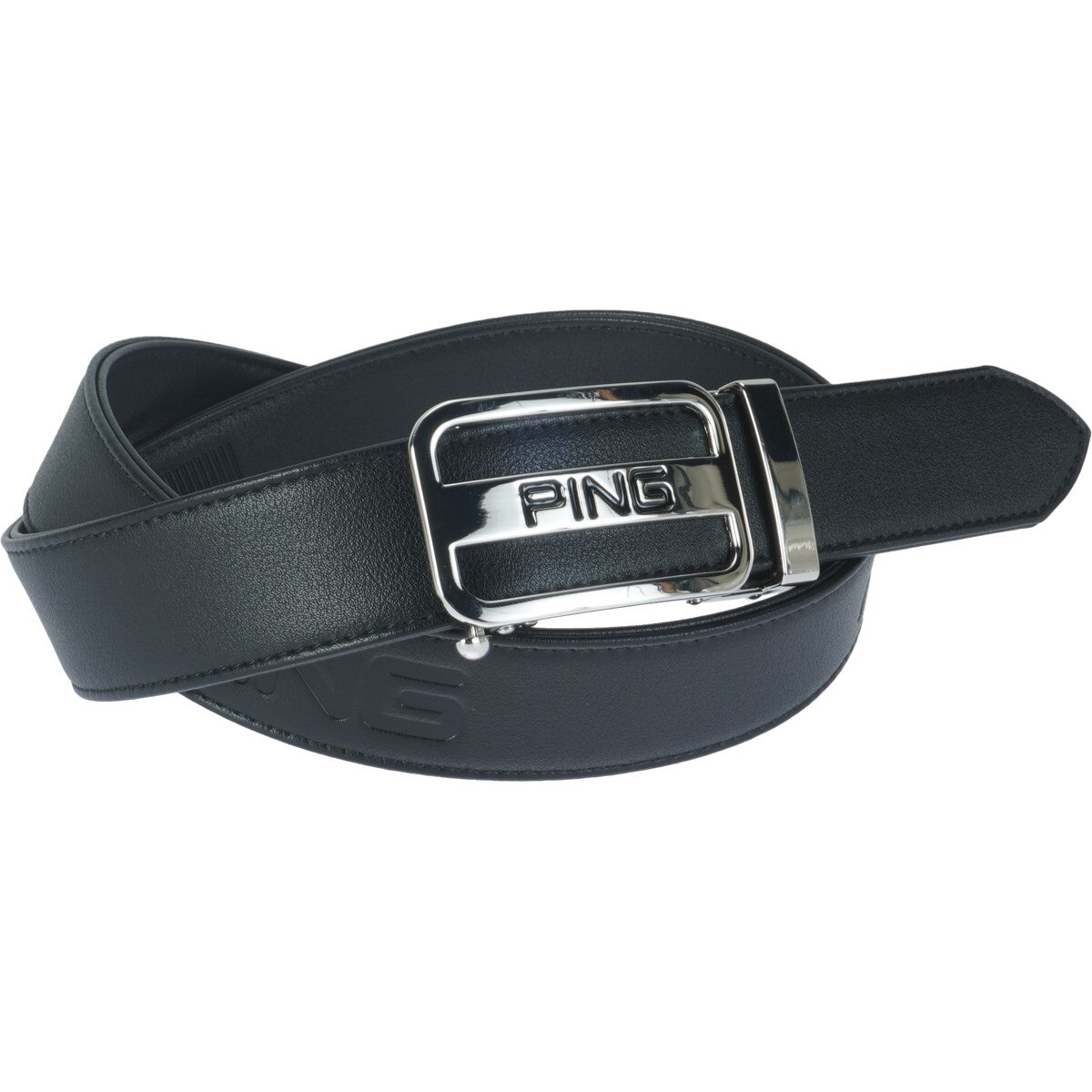 ロゴスライドバックル エンボスベルト(ベルト)|PING(ピン) 6216182103