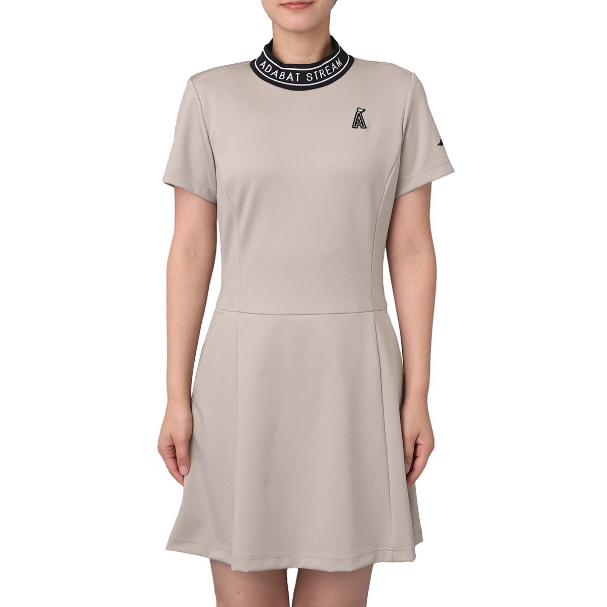 ストレッチ スムースタッチAラインワンピース レディス(ワンピース