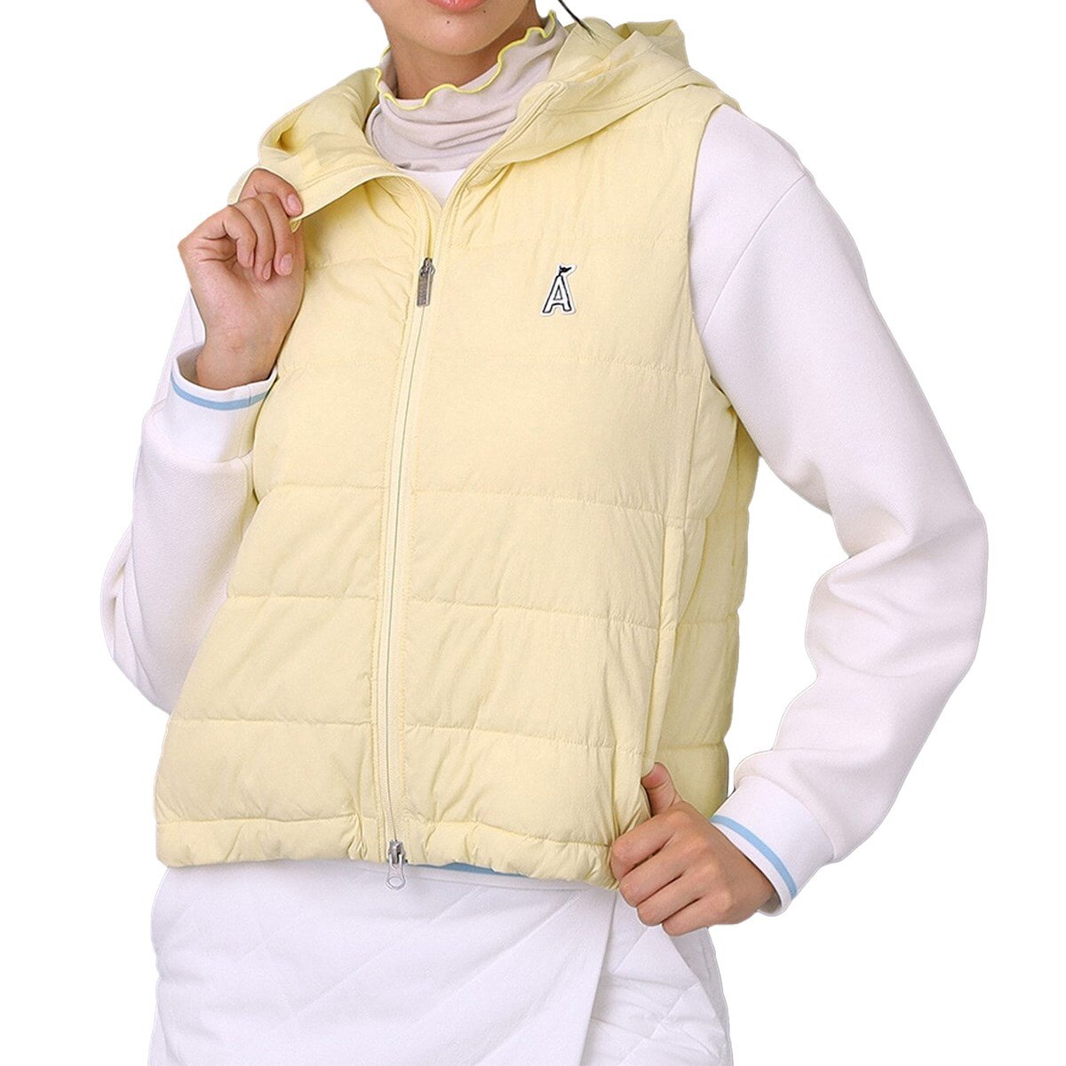 撥水 ライト中綿ベスト レディス(ベスト)|ADABAT STREAM(アダバット