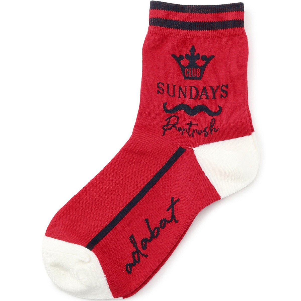 サンデーズレギュラーソックス レディス(靴下)|ADABAT NAVY(アダバット