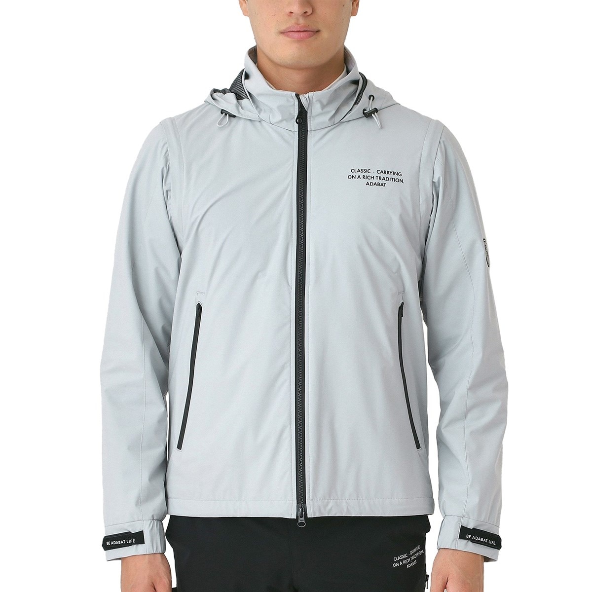 ストレッチ 撥水 蓄熱裏地4WAYブルゾン(アウター(ブルゾン、ウインド