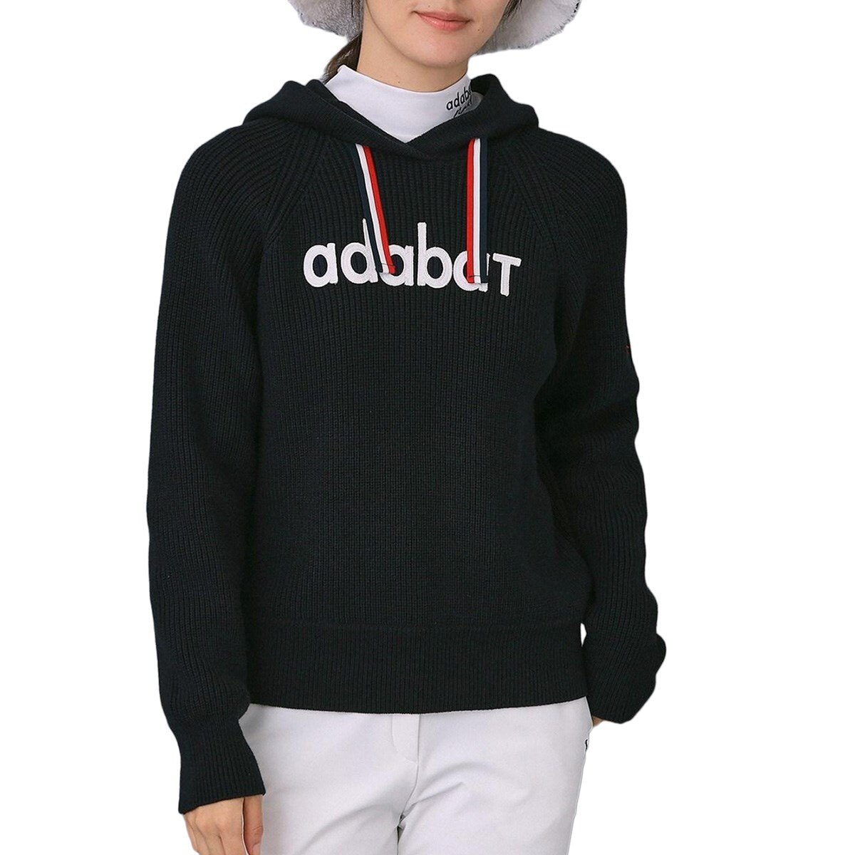 フーディーセーター レディス(中間着(セーター、トレーナー))|ADABAT