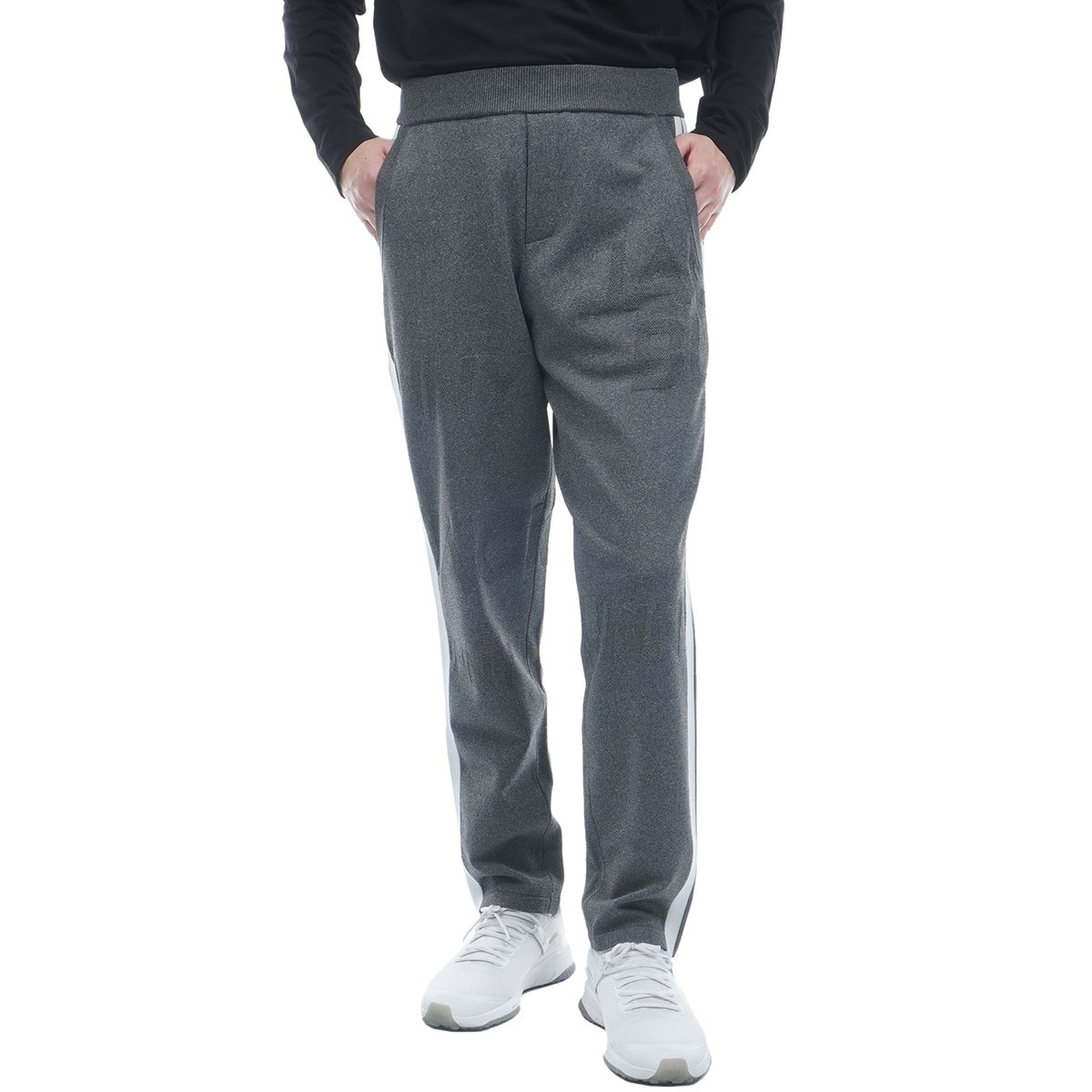 イージーケア ロゴ鹿の子ニットパンツ(ロングパンツ)|Jack Bunny