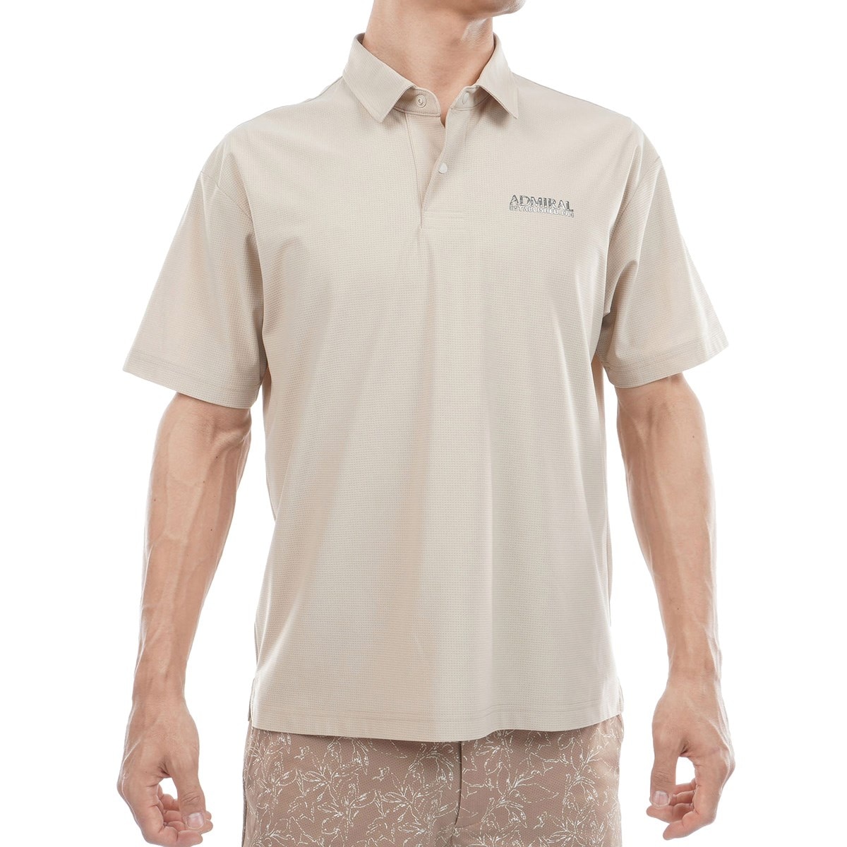 ストレッチ ワイドサイズ メッシュ半袖ポロシャツ(半袖シャツ