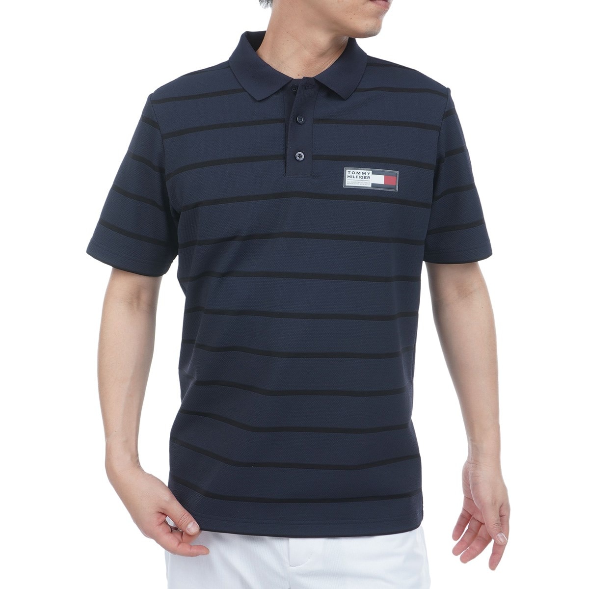 メッシュボーダー 半袖ポロシャツ(半袖シャツ・ポロシャツ)|TOMMY