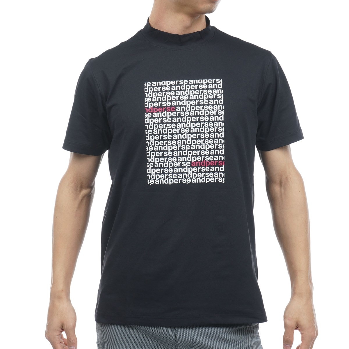 ストレッチ リファインドライ モックネック半袖シャツ(半袖シャツ