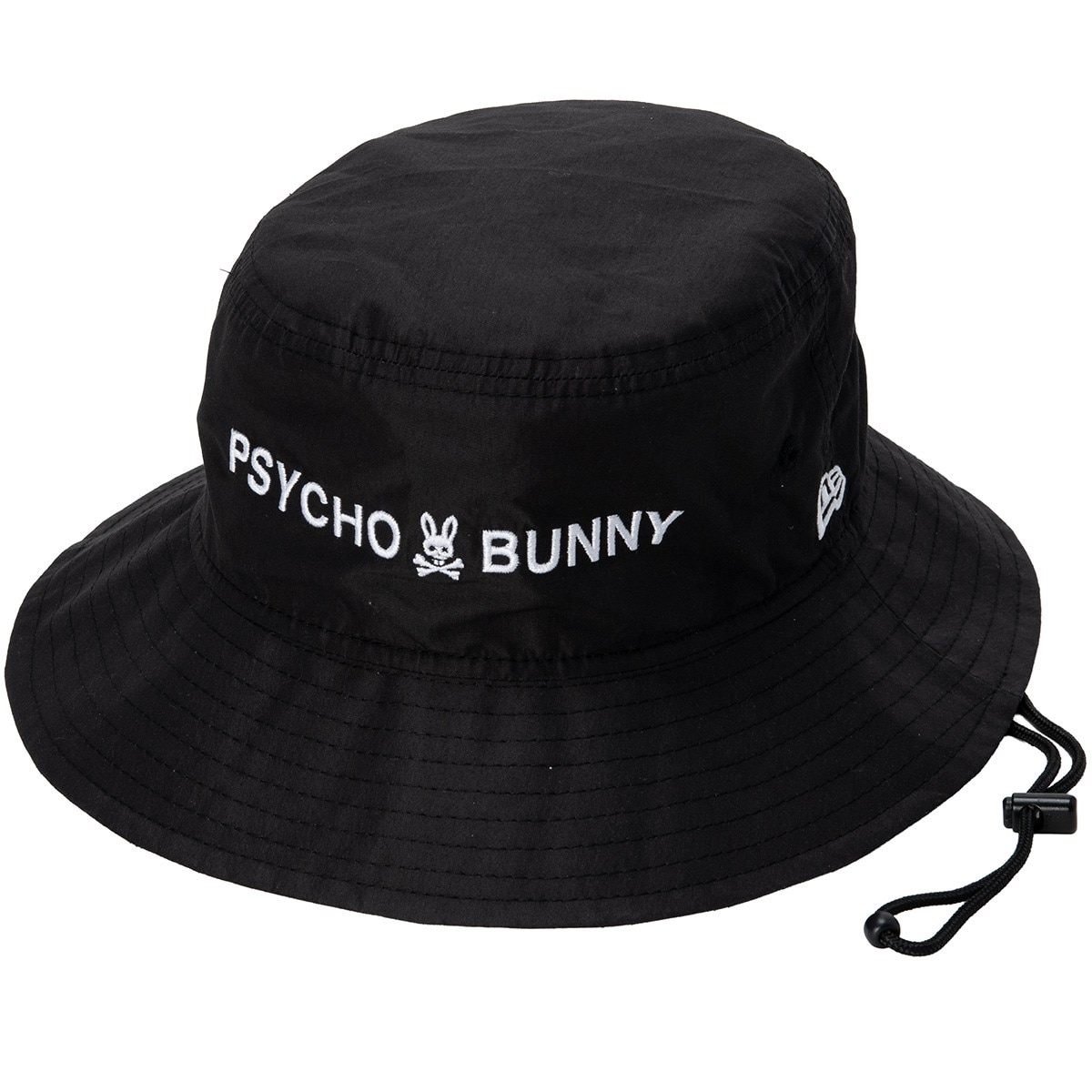 美品【ニューエラ×ピーエックスジー】限定コラボ ハット ゴルフ 黒ブラック×白 NEW ERA（ニューエラ） ゴルフ ハット スヌーピー コラボ バケット