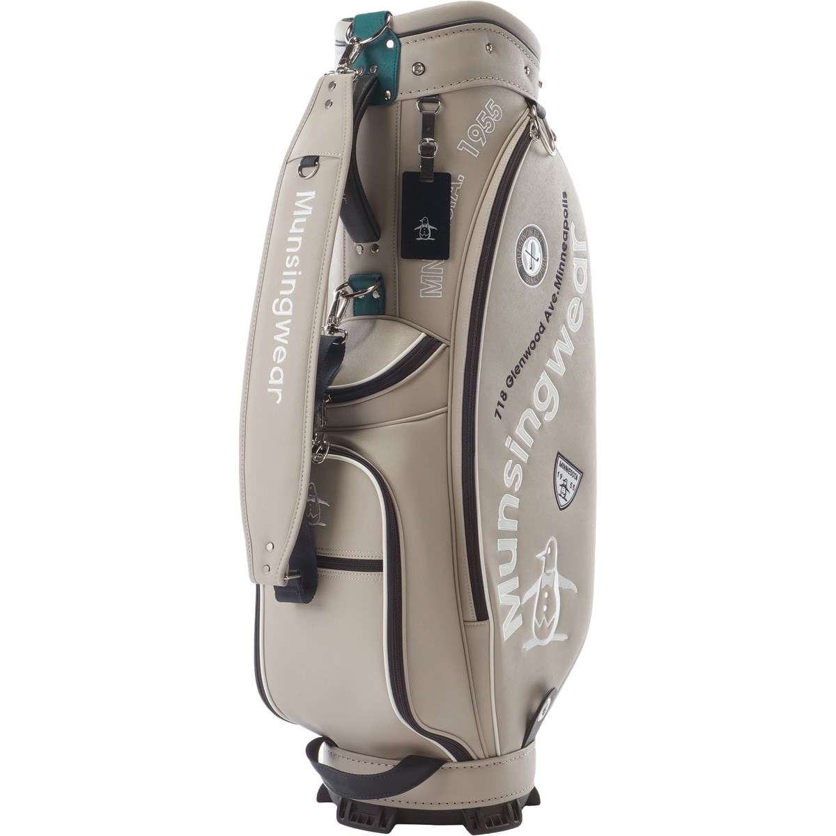 9.0 カーブロゴキャディバッグ(【男性】キャディバッグ)|Munsingwear