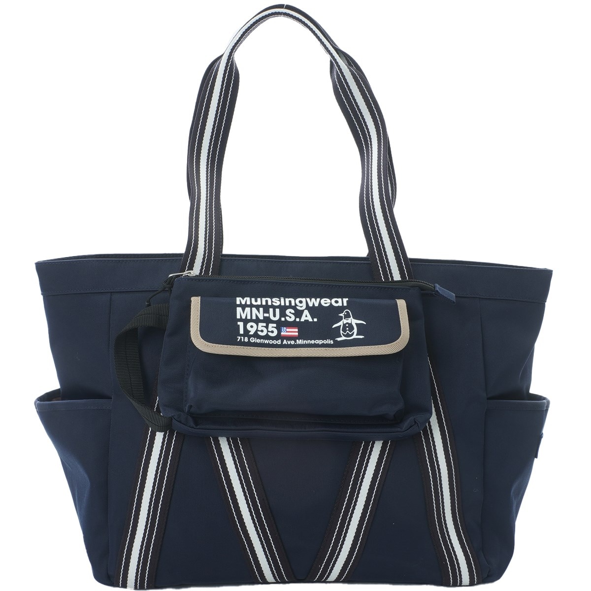 ツイルジャカードテープトートバッグ(トートバッグ)|Munsingwear