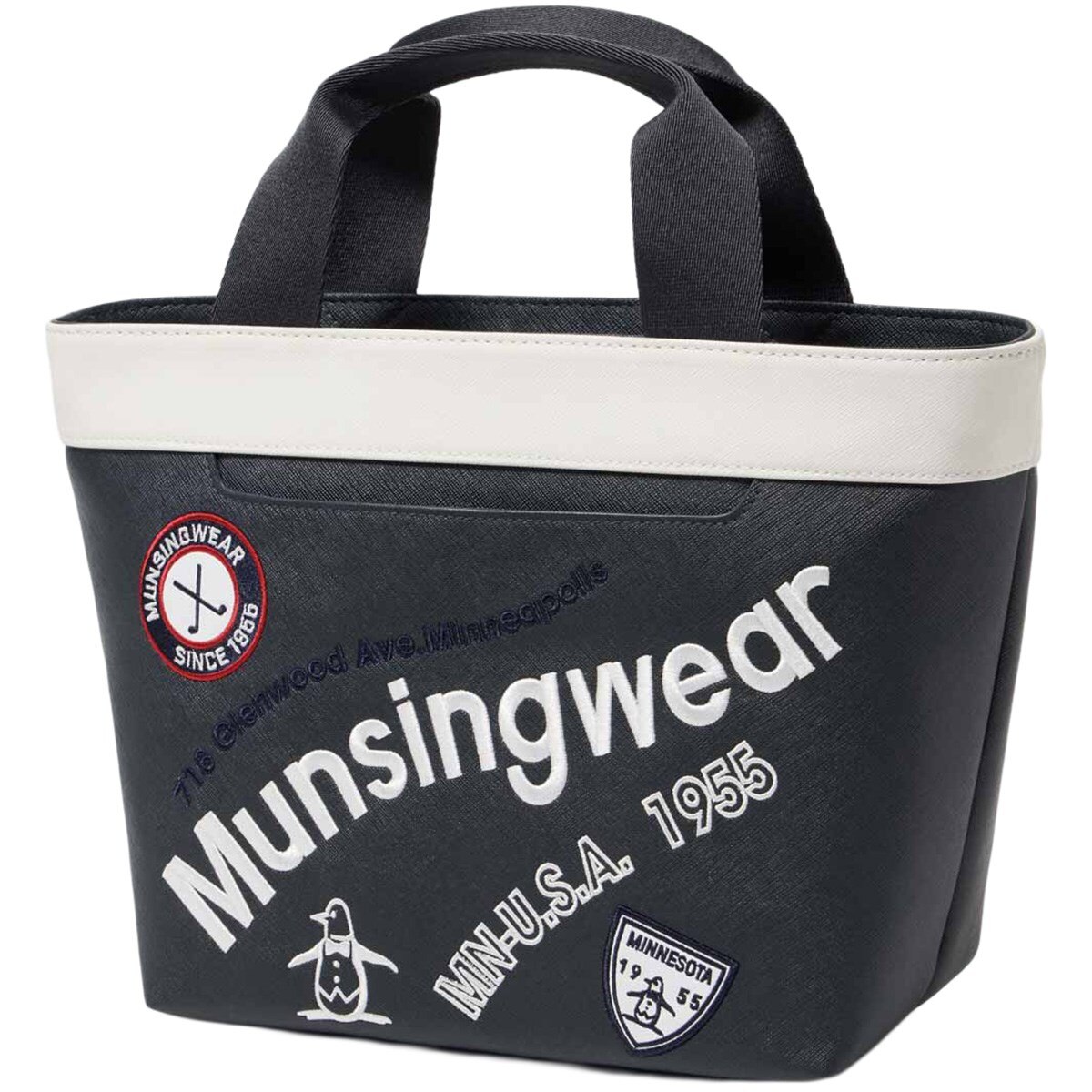 カーブロゴカートバッグ(ラウンドバッグ)|Munsingwear(マンシング