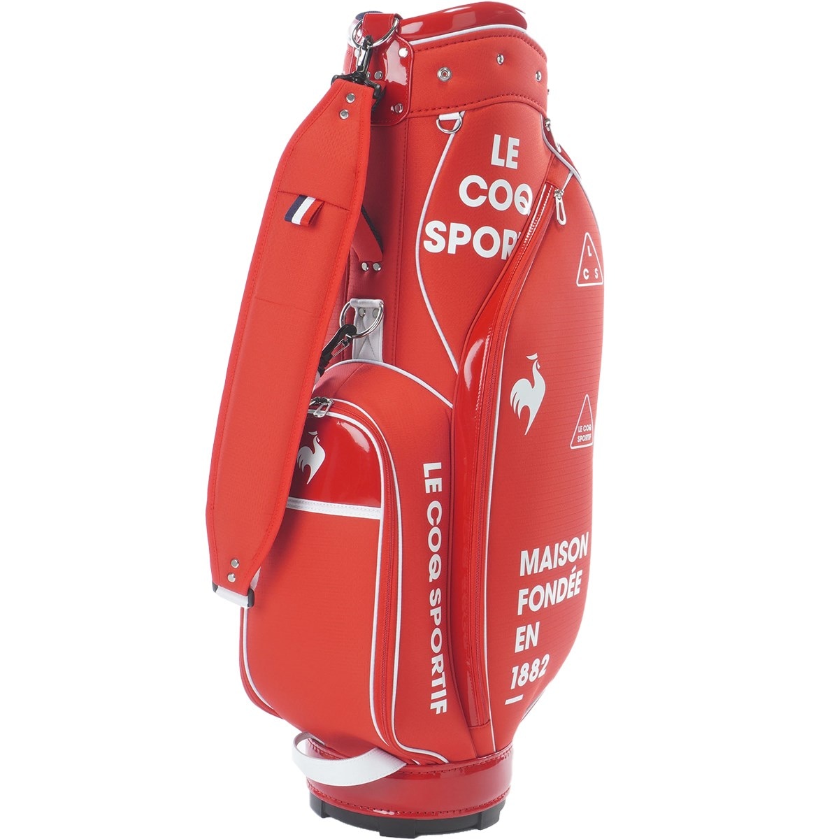 【超お洒落で軽い】23KU GOLF ロゴ柄ゴルフバッグ グラフィックデザイン軽量キャディバッグ レディス(【女性】キャディ