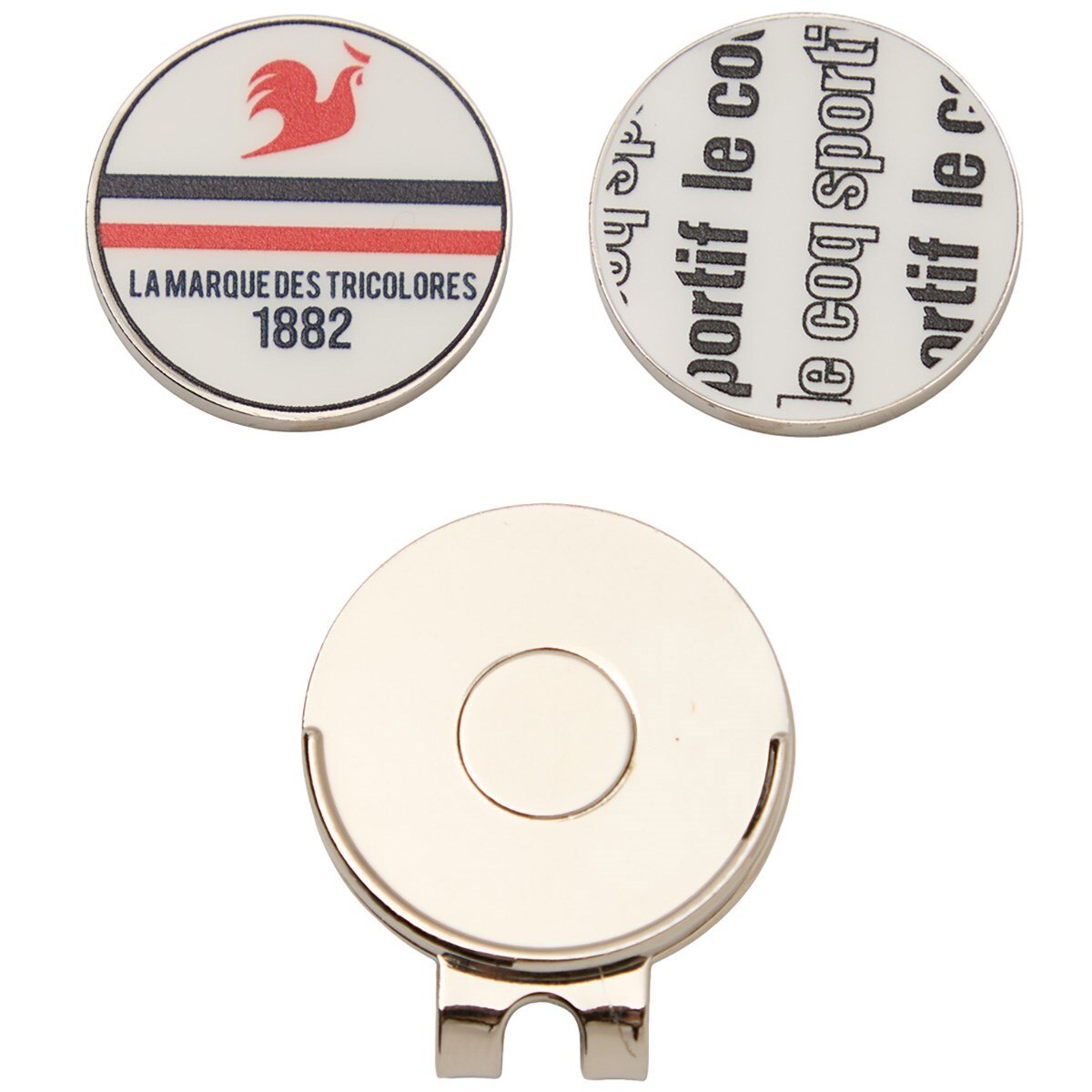 マーカーバロンEPF Sサイズ　新品未使用品 リバーシブルクリップマーカー(マーカー)|Le coq sportif GOLF