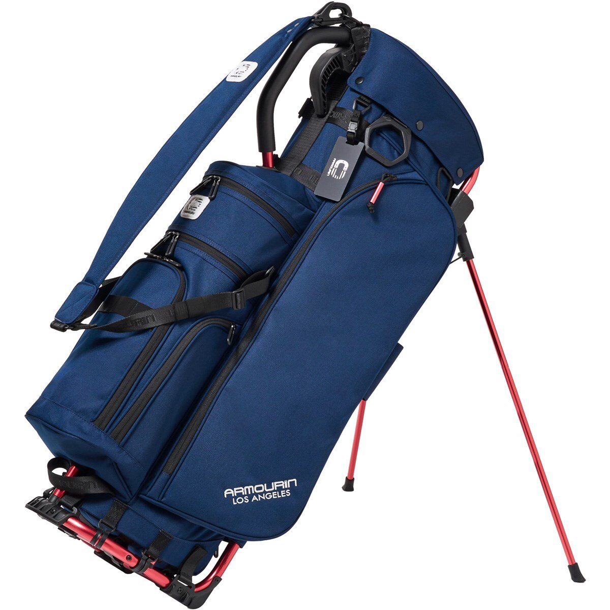 Under Armour スタンド式キャディバッグ ネイビー/レッド Under Armour スタンド式キャディバッグ ネイビー/レッド 【公式通販】