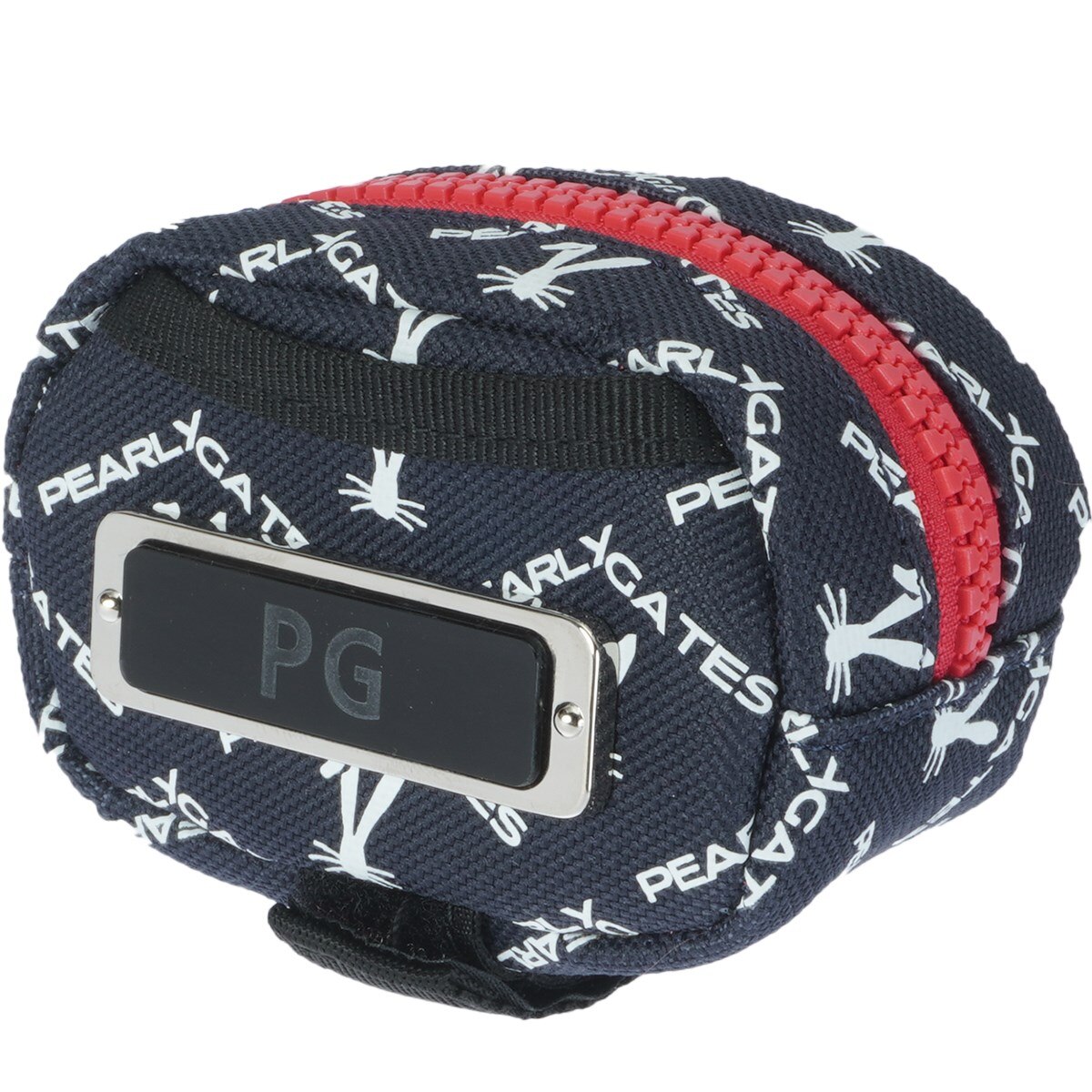 ロゴうさぎアーガイル柄ボールポーチ(ゴルフボールケース)|PEARLY