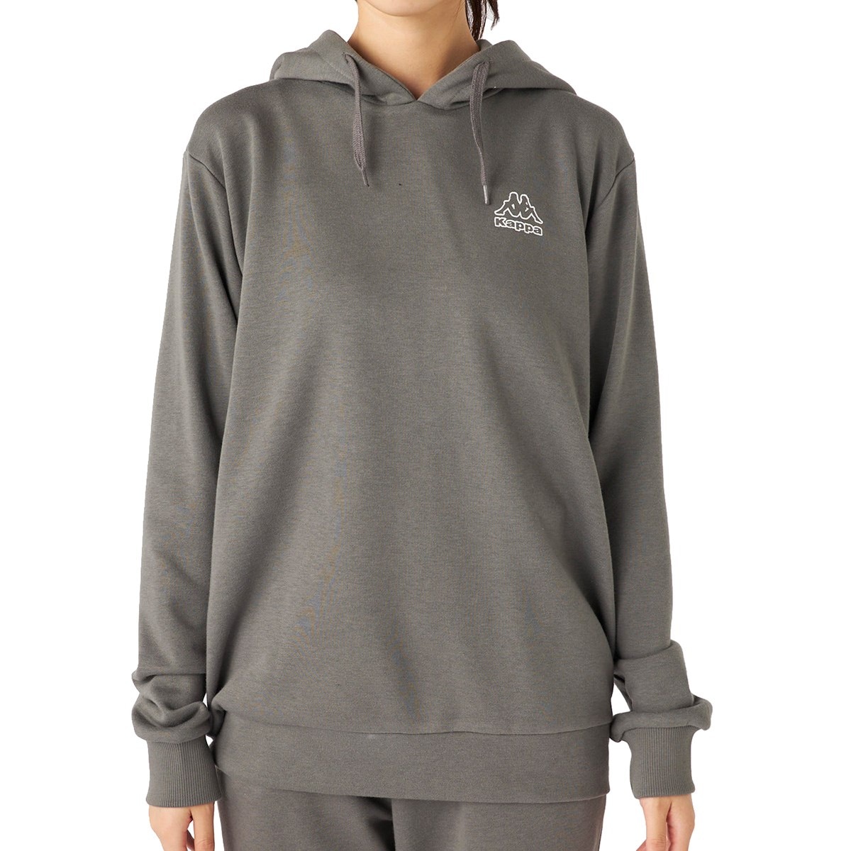 新品Lサイズ　カッパゴルフレディースKAPPAロゴグレー/イエロー セーター カッパゴルフ・レディースの商品 | ゴルフウェア通販のT-on - ティーオン