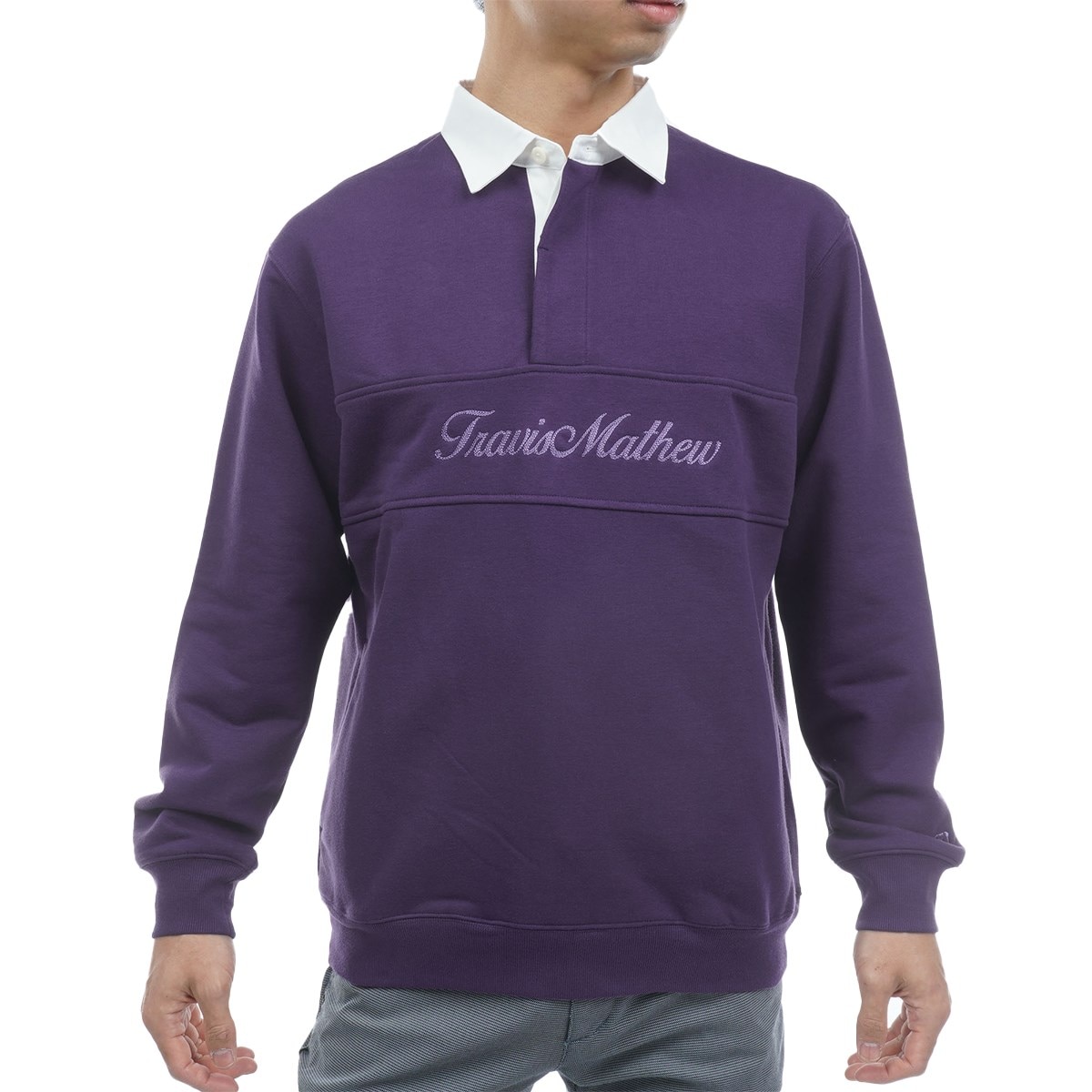 ラグビースウェット長袖ポロシャツ(長袖シャツ・ポロシャツ)|Travis