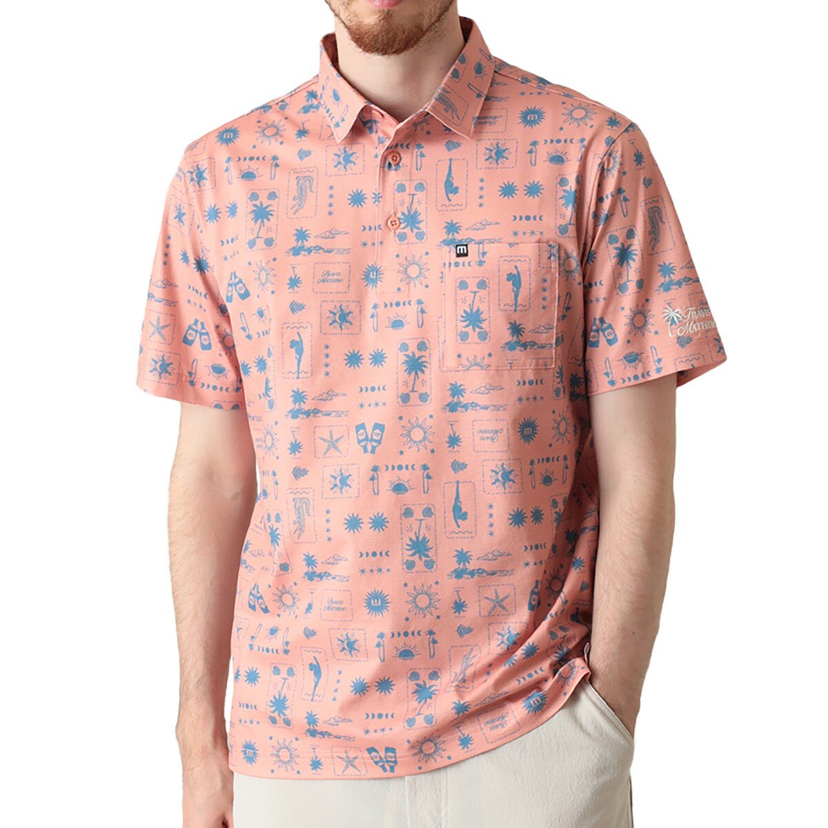 ビーチプリント半袖ポロシャツ(半袖シャツ・ポロシャツ)|Travis Mathew