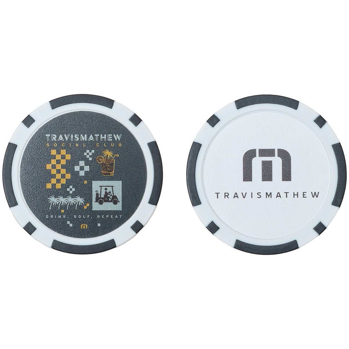 美品ロンクーシーマーカー　バイメタル 2 カジノマーカー(マーカー)|Travis Mathew(トラヴィスマシュー