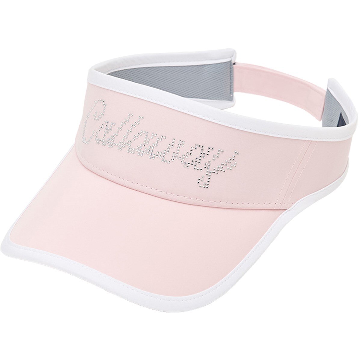 **り セットアップとサンバイザー ラインストーンロゴサンバイザー レディス(【女性】バイザー)|Callaway