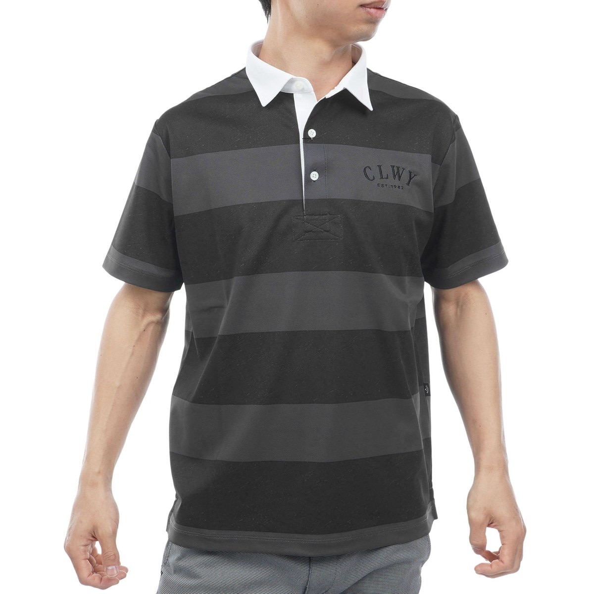 ゴルフウェア 半袖ポロシャツ DRYSPORT Callaway ボーダー メンズ 半袖 ポロシャツ ゴルフウェア Callaway（キャロウェイ） メンズウェア