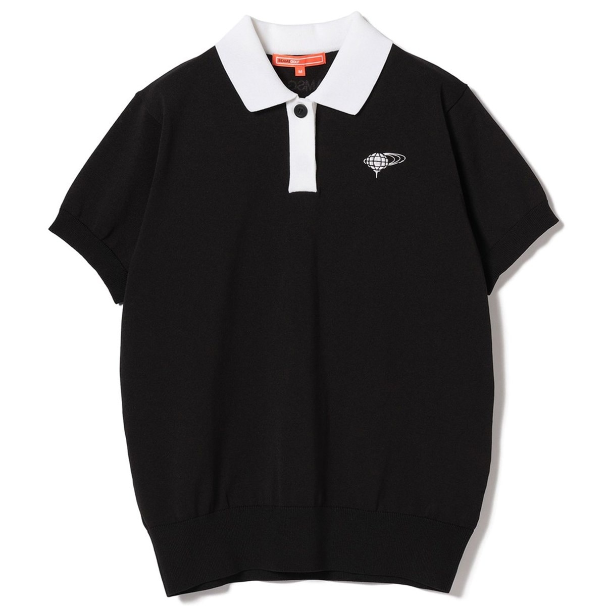 ORANGE LABEL クレリック ニット 長袖ポロシャツ レディス(長袖シャツ