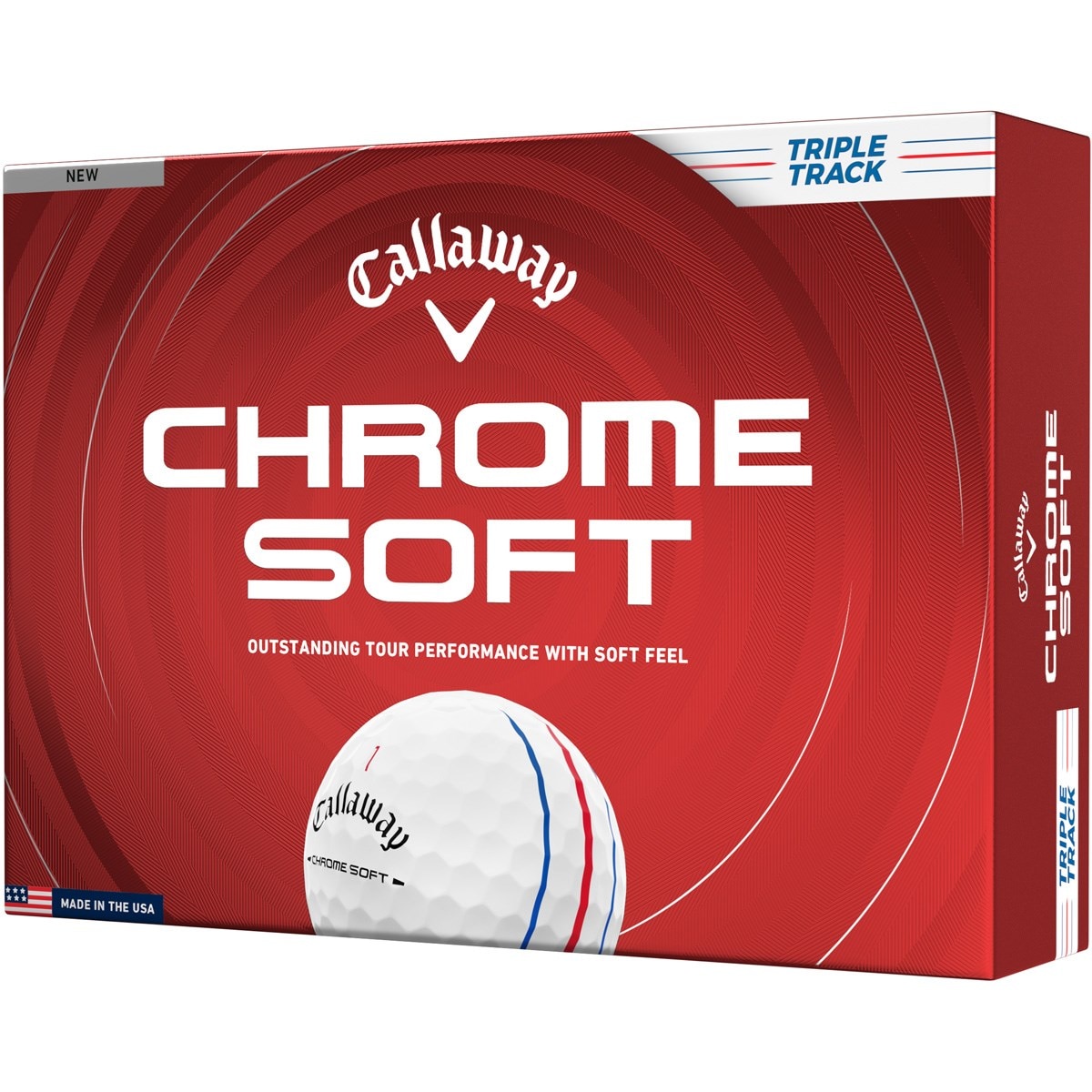 CHROME SOFT トリプル・トラック ボール(ボール（新品）)|CHROME SOFT