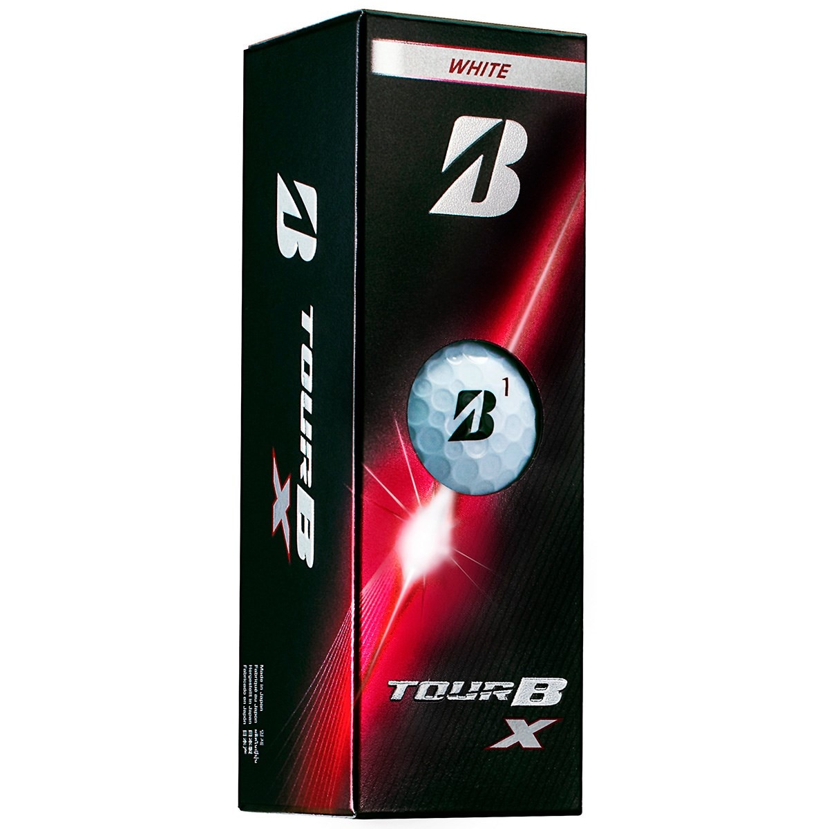 TOUR B X ボール 1スリーブ(ボール（新品）)|TOUR B(ブリヂストン) の