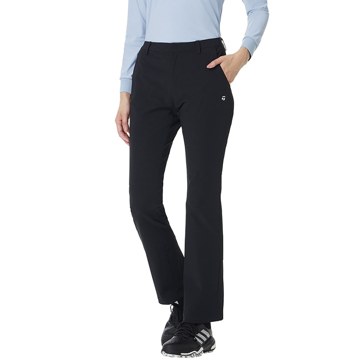 【美品】テーラーメイド　フレアパンツ　スリット ストレッチ スリットフレアパンツ レディス(ロングパンツ)|Taylor Made