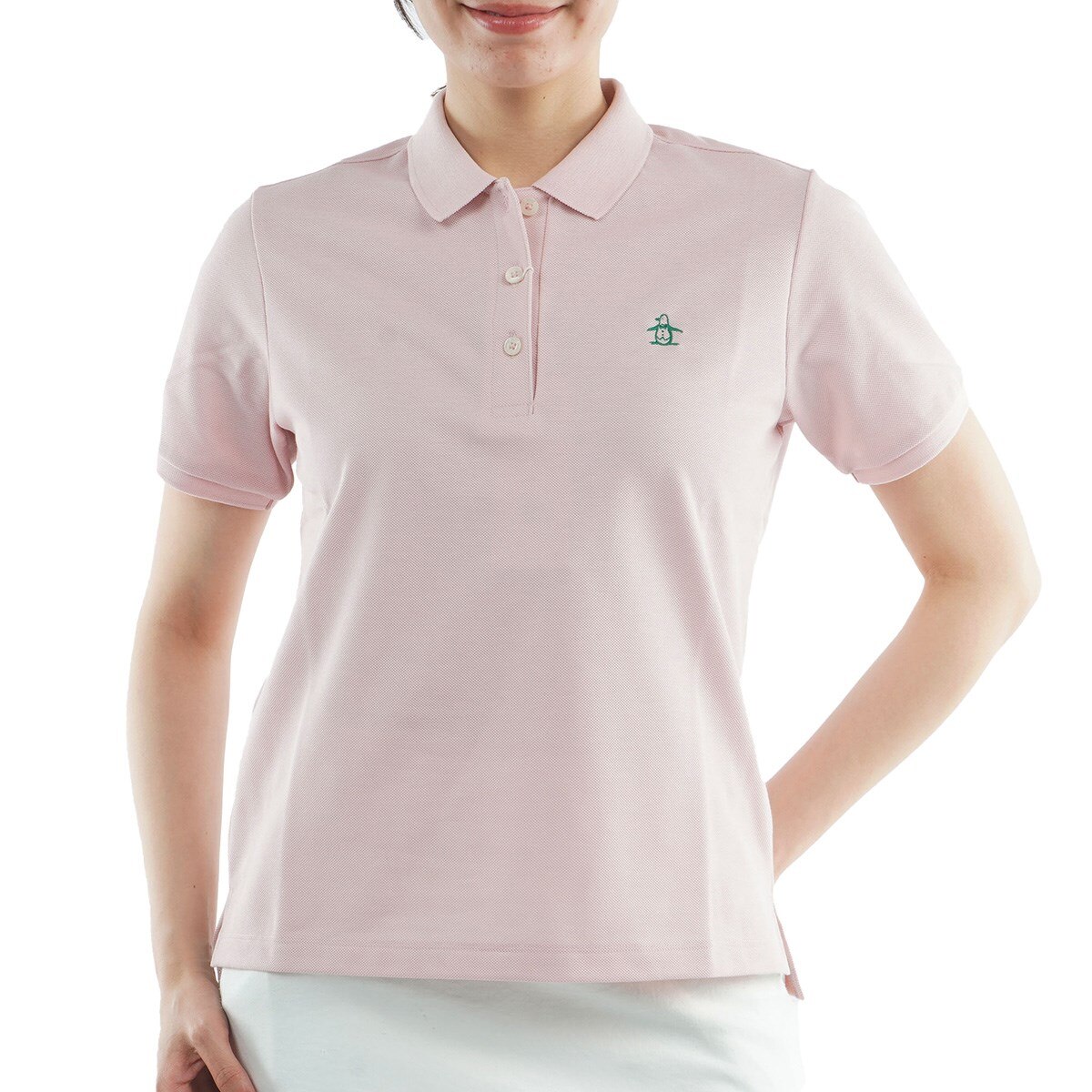 Yoshino Pink 10 YEARS Short Sleeve Polo Shirt Women's (Short