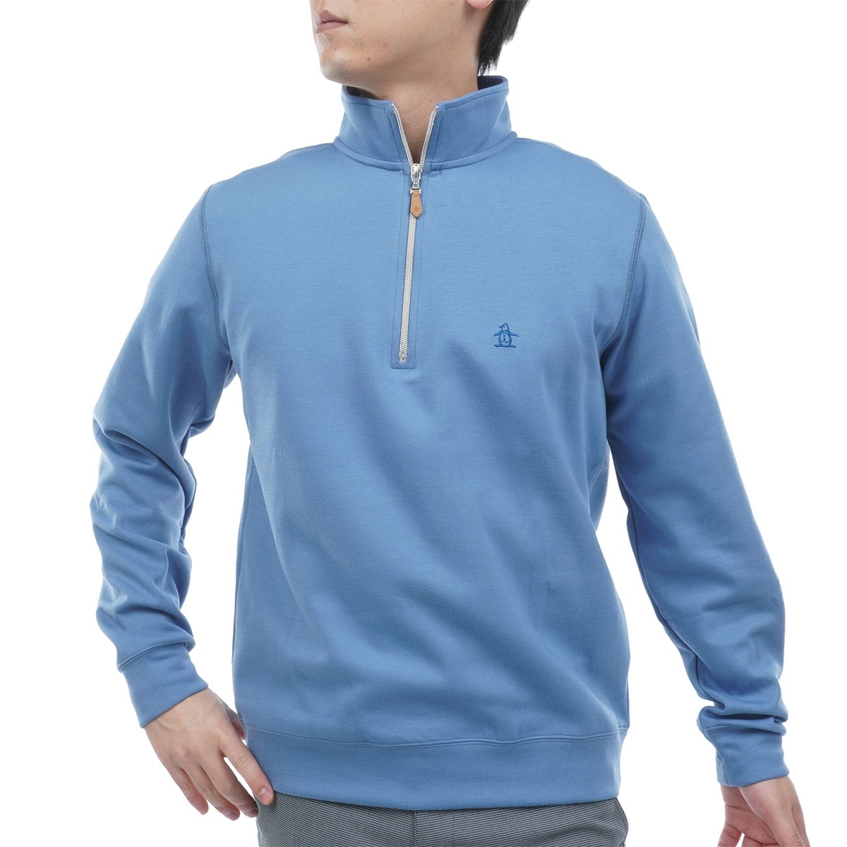 Wフェイスハーフジップスウェット(中間着(セーター、トレーナー