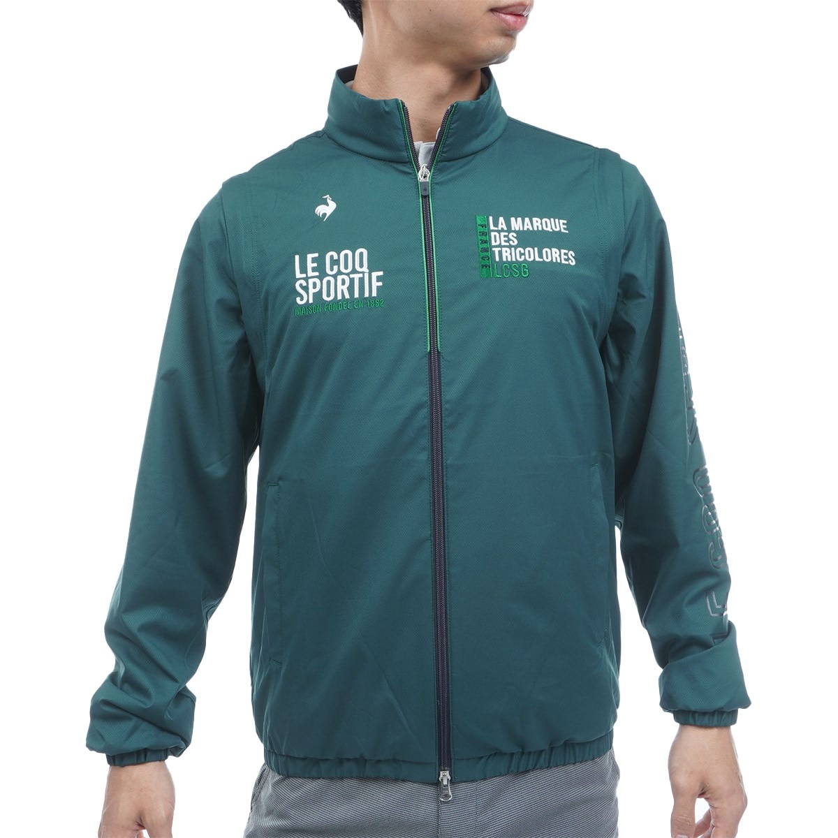 ストレッチ 2WAY ベンチレーションブルゾン(アウター(ブルゾン