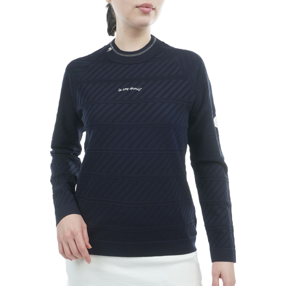 モックネックセーター レディス(中間着(セーター、トレーナー))|Le coq