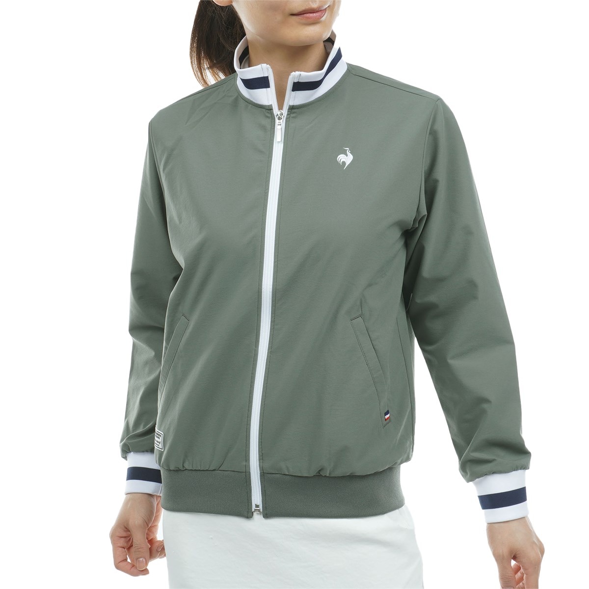 DAILY ストレッチ フルジップブルゾン レディス(アウター(ブルゾン