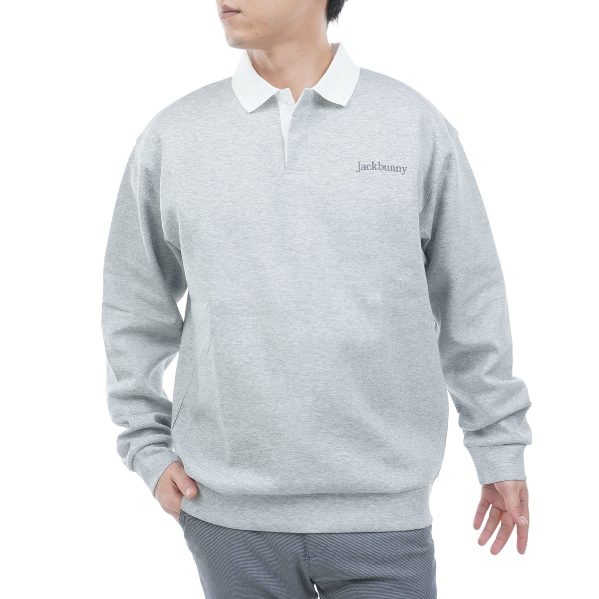 ハイゲージダブルフェイス 長袖ポロシャツ(長袖シャツ・ポロシャツ