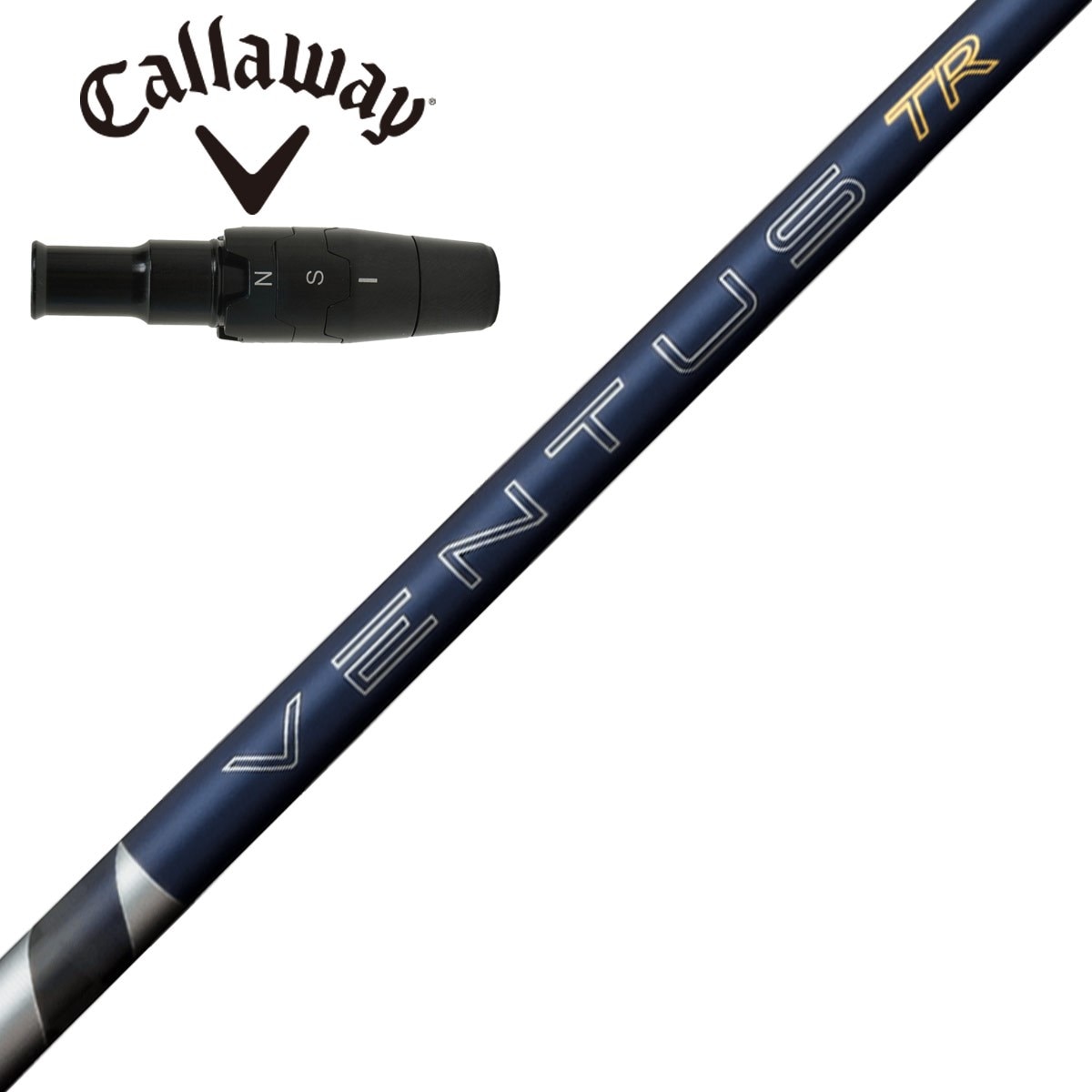 キャロウェイドライバー用 26 VENTUS TR BLUE スリーブ付きシャフト