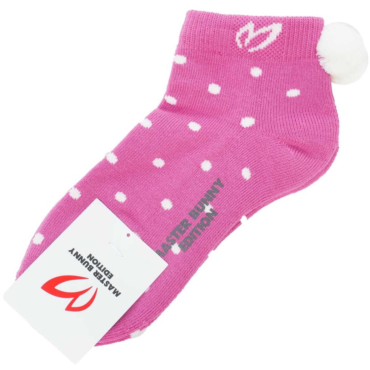 梵天付きドットアンクルソックス レディス(靴下)|MASTER BUNNY EDITION