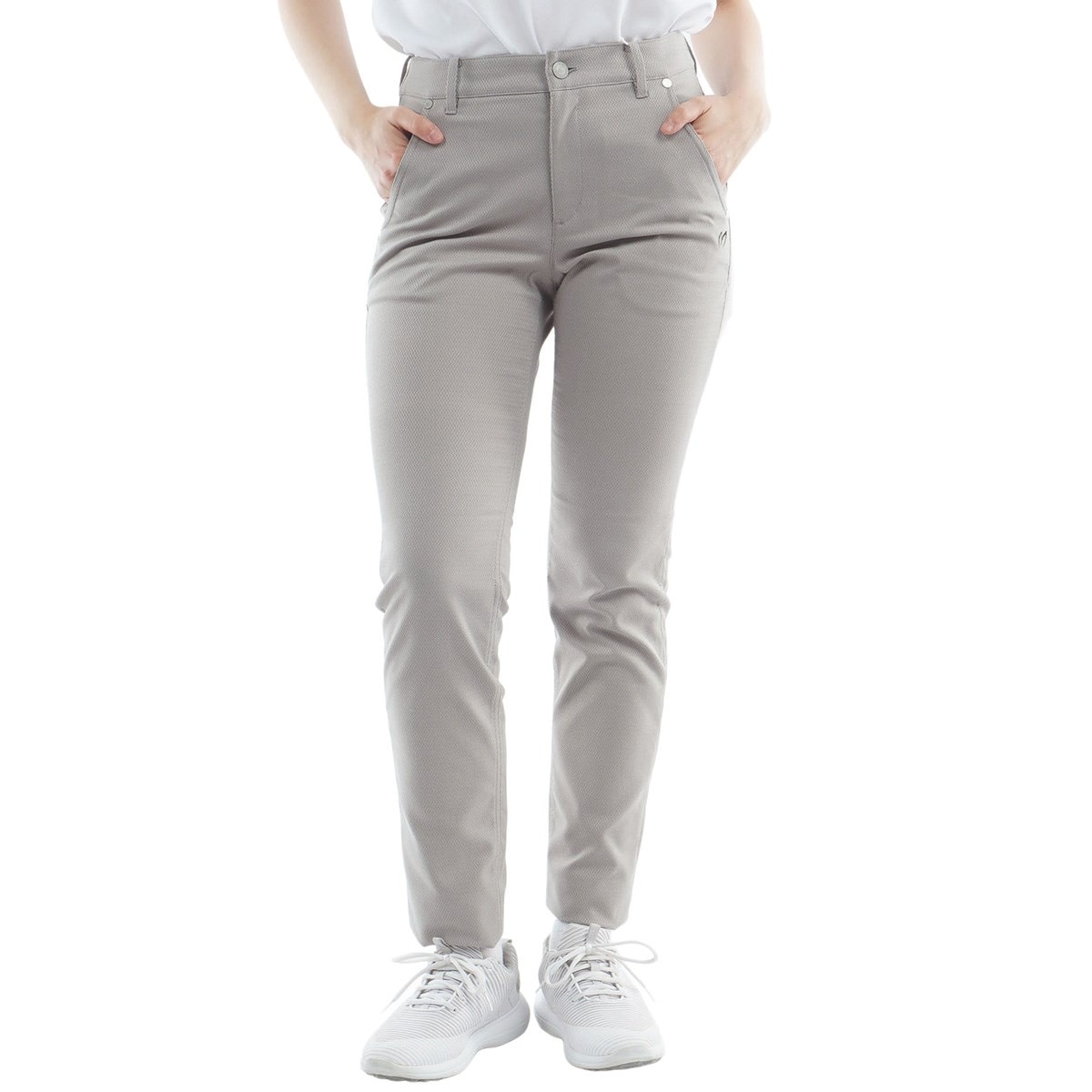 ストレッチポリライジングドビー ノータックパンツ レディス(ロング