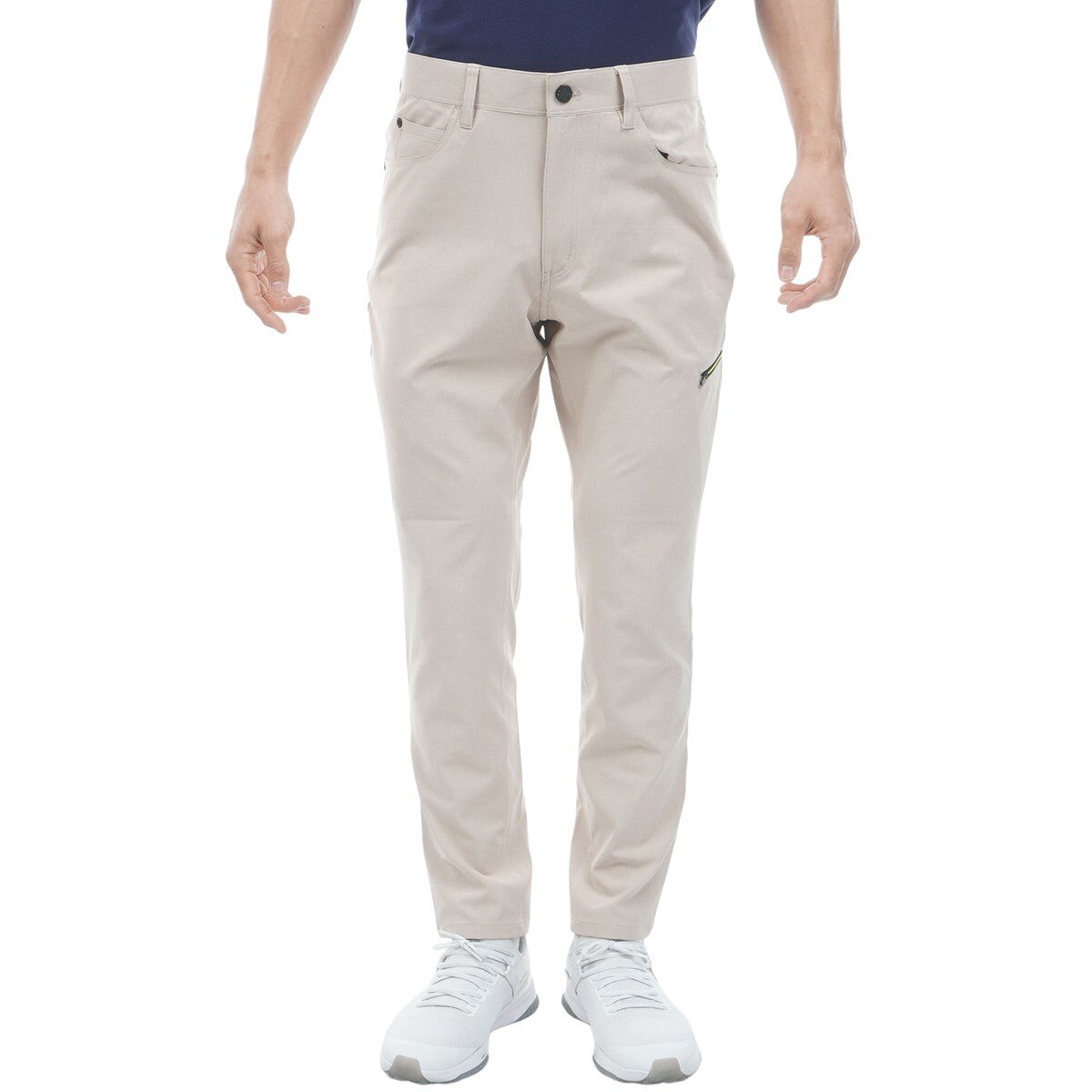 ストレッチ メランジ テーパードロングパンツ(ロングパンツ)|New