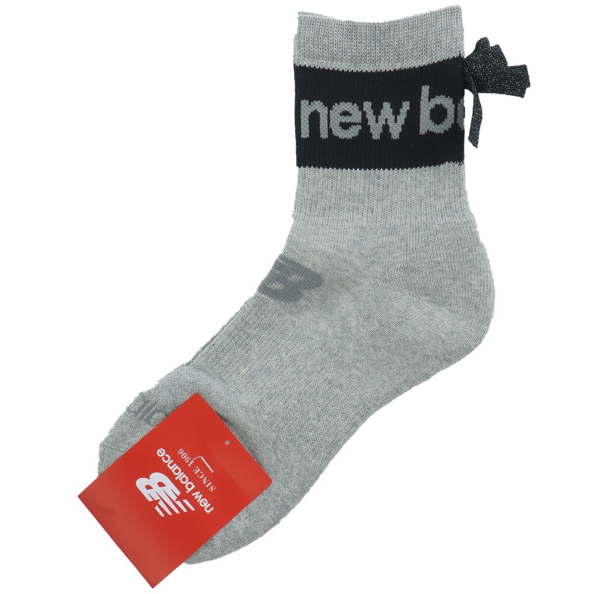ビッグラインロゴジャカード リボンソックス レディス(靴下)|New