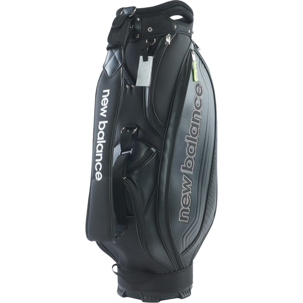 シンセティックレザー×トーナルゼブラプリント キャディバッグ(【男性