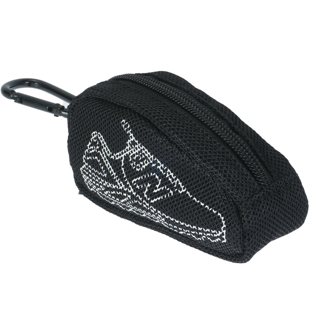 ダブルラッセル シューズプリント ボールケース(ゴルフボールケース