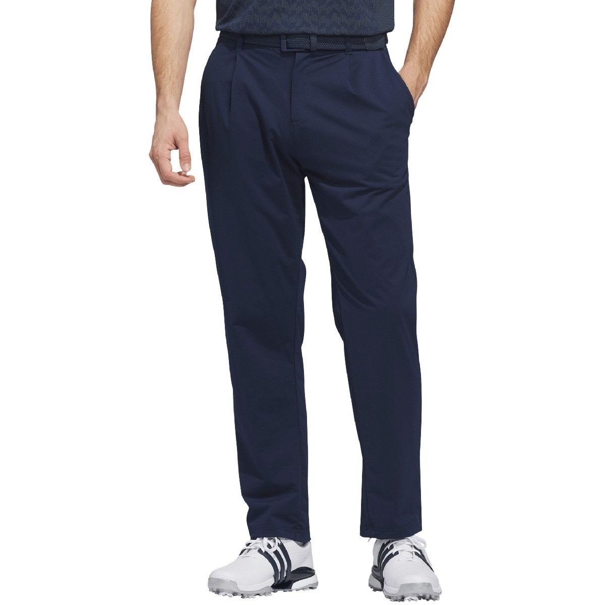 ストレッチ TWISTKNIT ワンタック パンツ(ロングパンツ)|Adidas