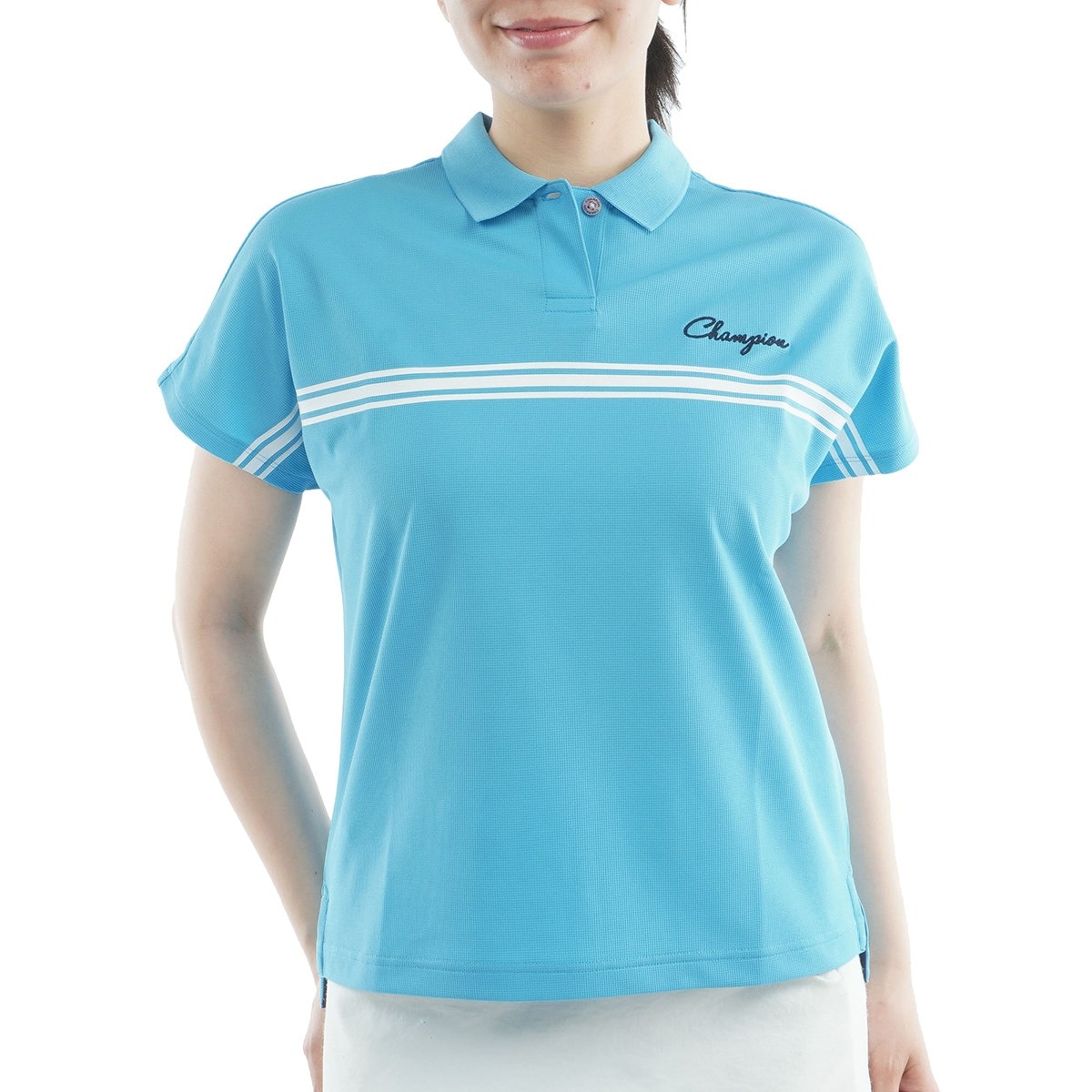 グリッドライトジャージー 半袖ポロシャツ レディス(半袖シャツ